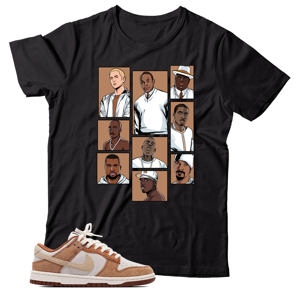 Dunk Low Medium Curry shirt