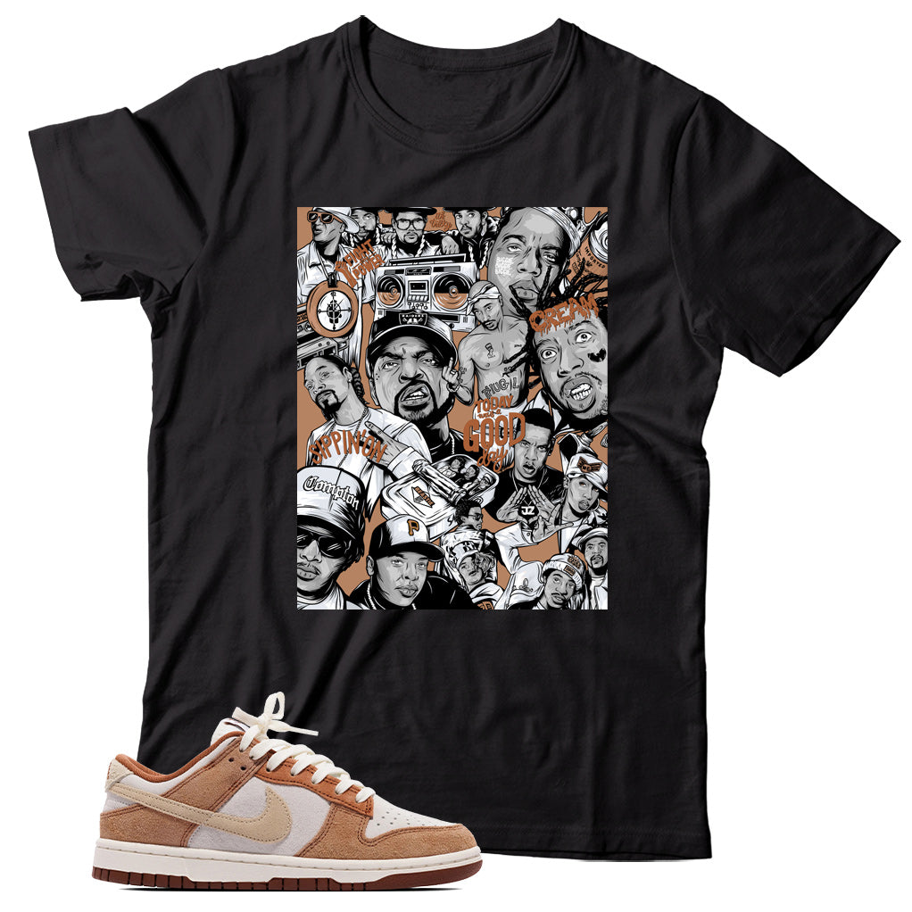 Dunk Low Medium Curry shirt