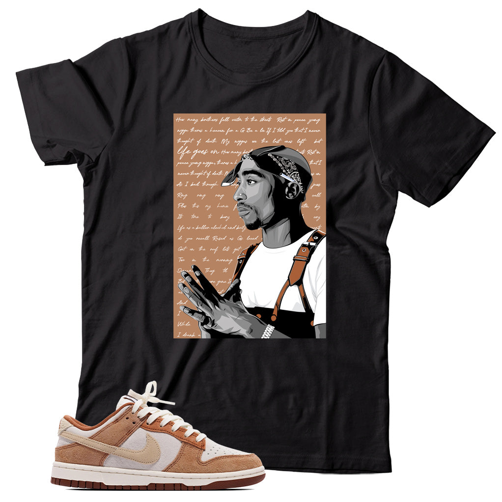 Dunk Low Medium Curry shirt