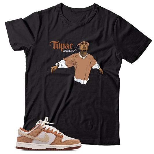 Dunk Low Medium Curry shirt