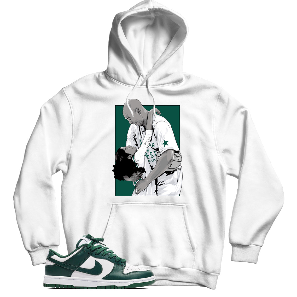 Dunk Low Michigan State hoodie