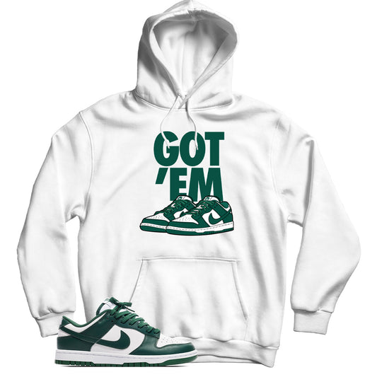 Dunk Low Michigan State hoodie