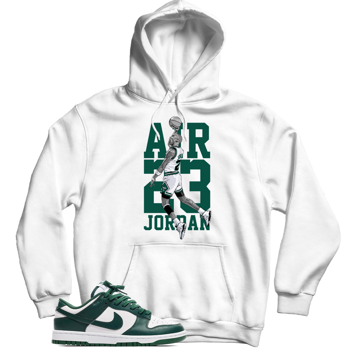 Dunk Low Michigan State hoodie