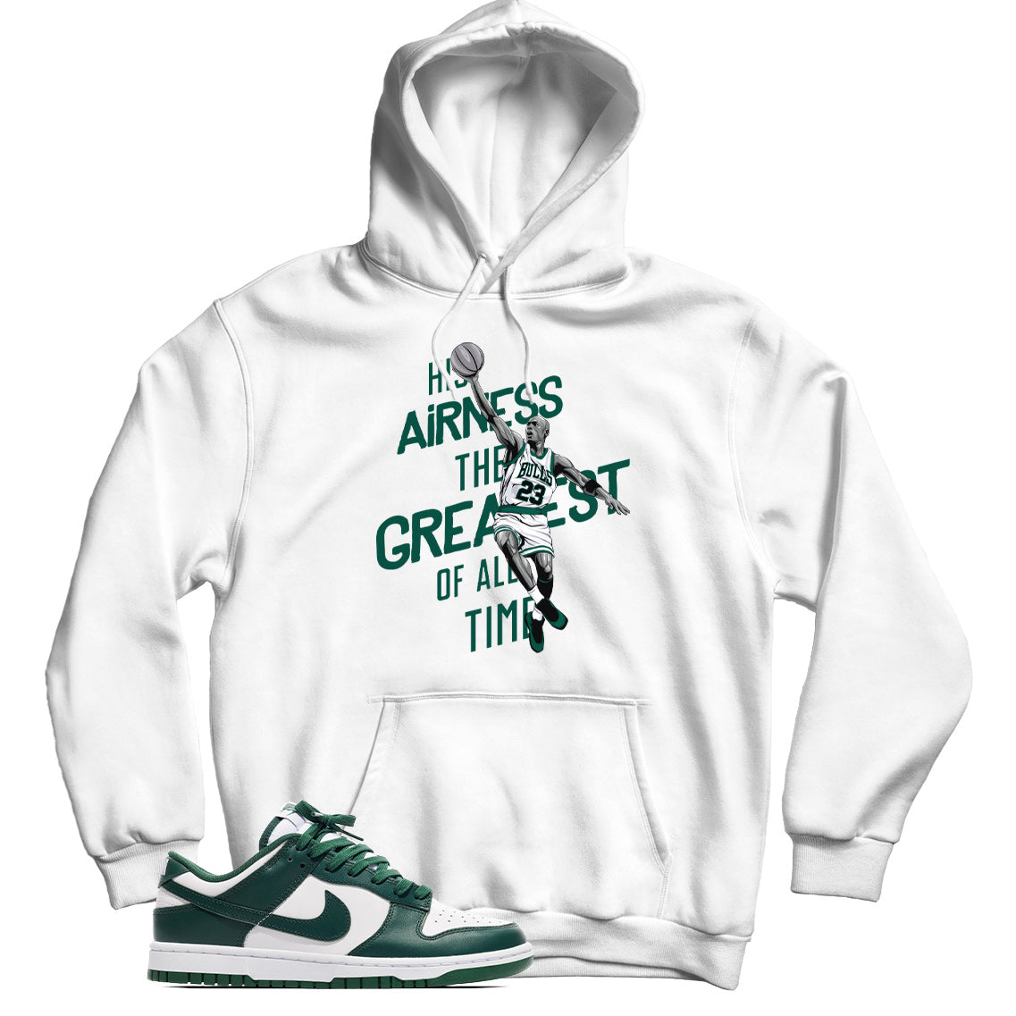 Dunk Low Michigan State hoodie