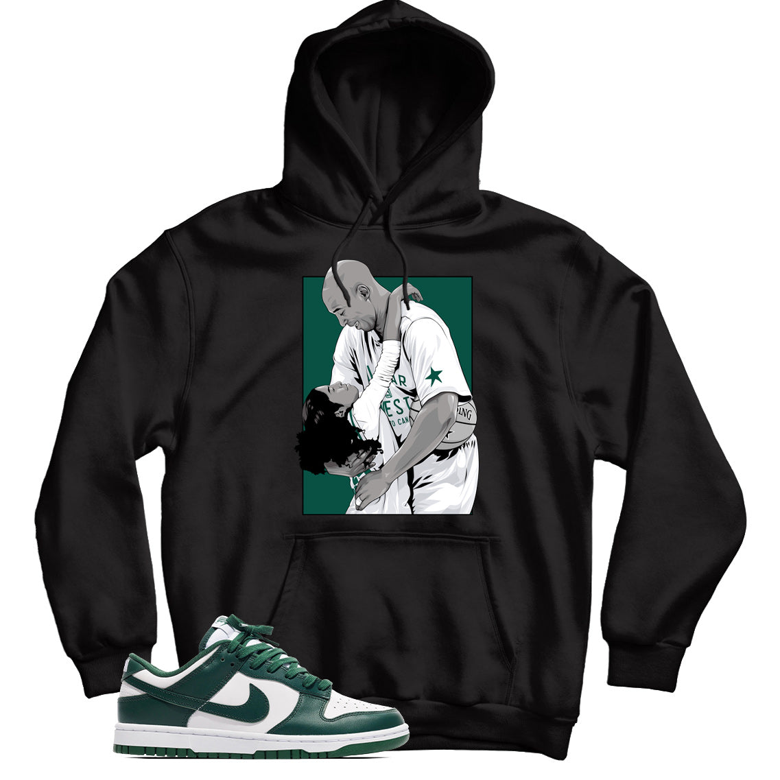 Dunk Low Michigan State hoodie