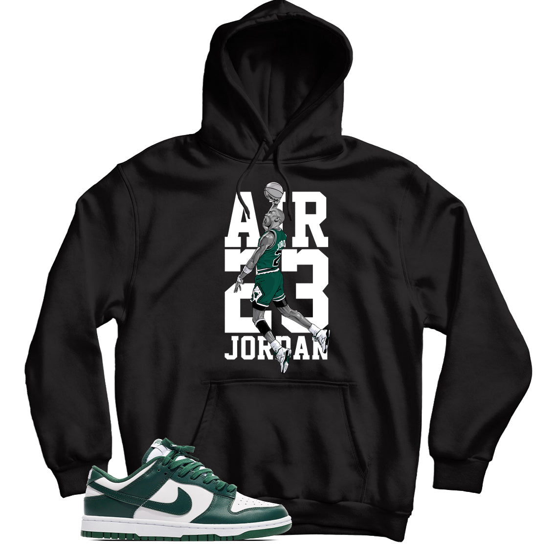 Dunk Low Michigan State hoodie