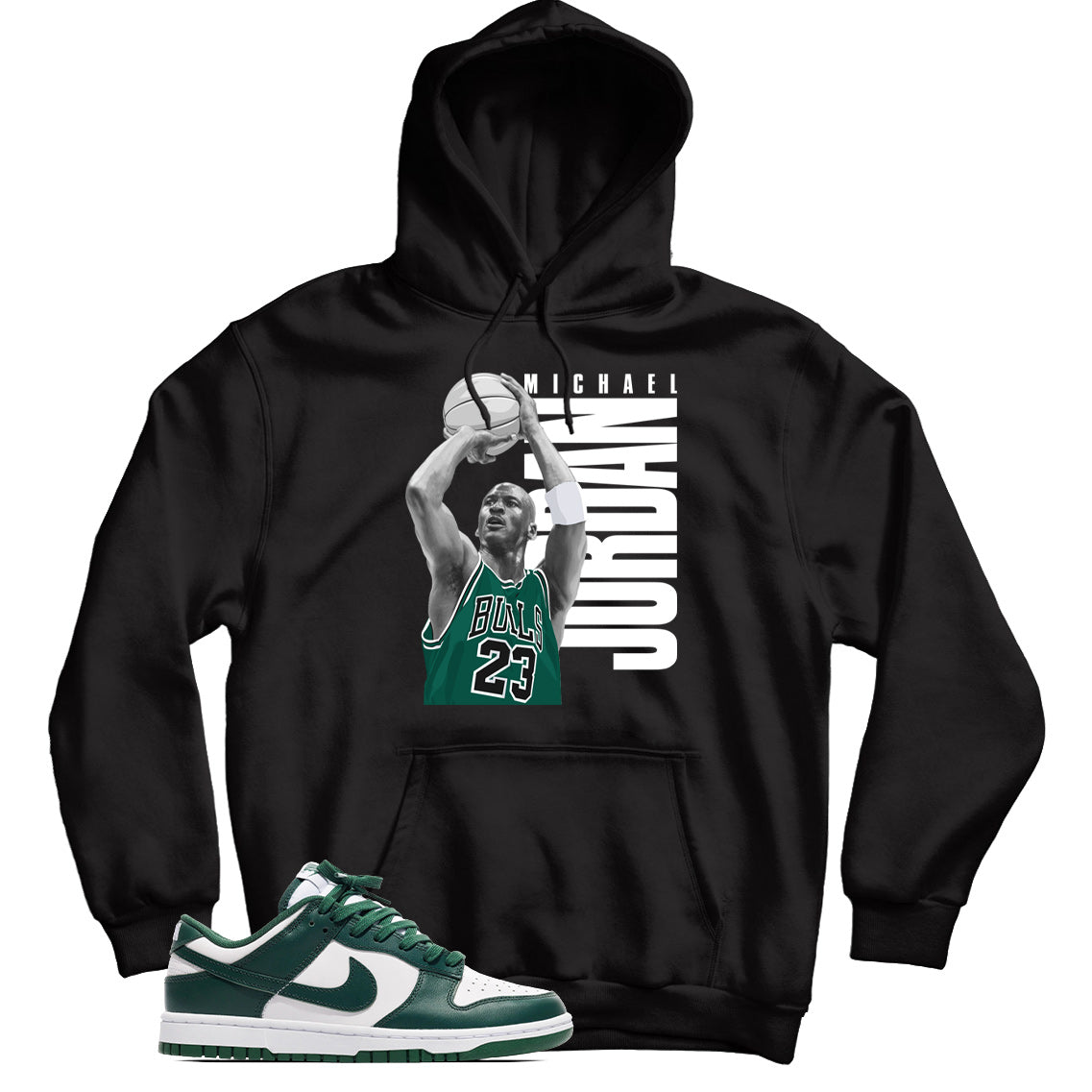 Dunk Low Michigan State hoodie