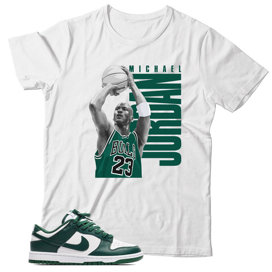 Dunk Low Michigan State shirt