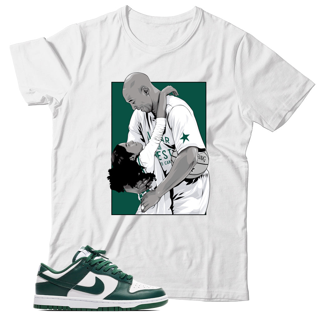 Dunk Low Michigan State shirt