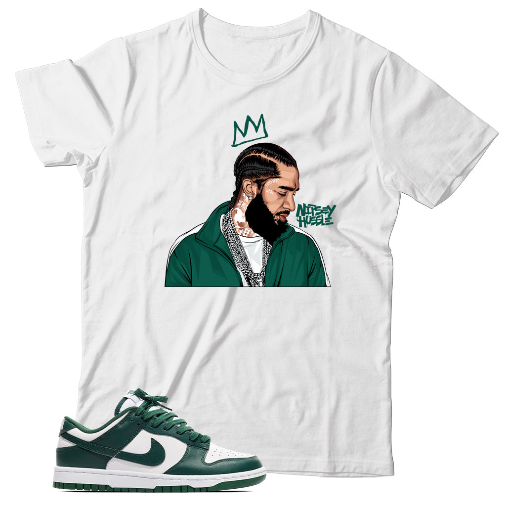 Dunk Low Michigan State shirt