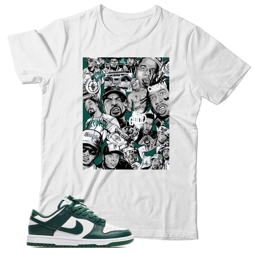 Dunk Low Michigan State shirt