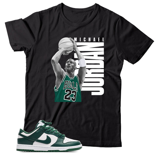 Dunk Low Michigan State shirt