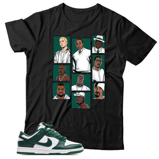 Dunk Low Michigan State shirt