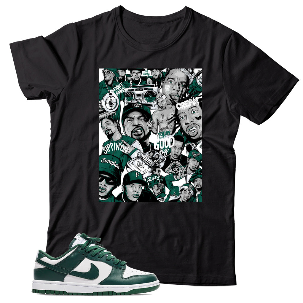 Dunk Low Michigan State shirt