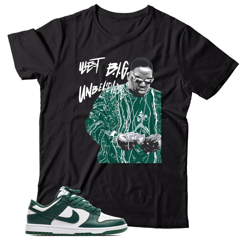 Dunk Low Michigan State shirt