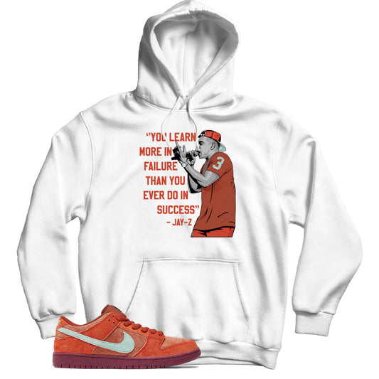 Mystic Red Rosewood dunks hoodie