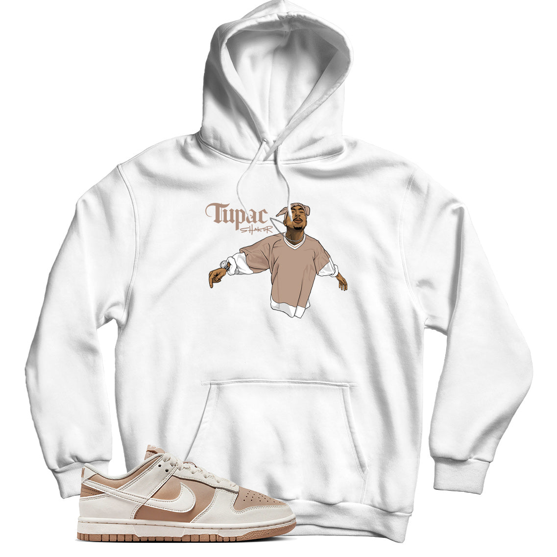 Dunk Low Next Nature Beige Sail hoodie