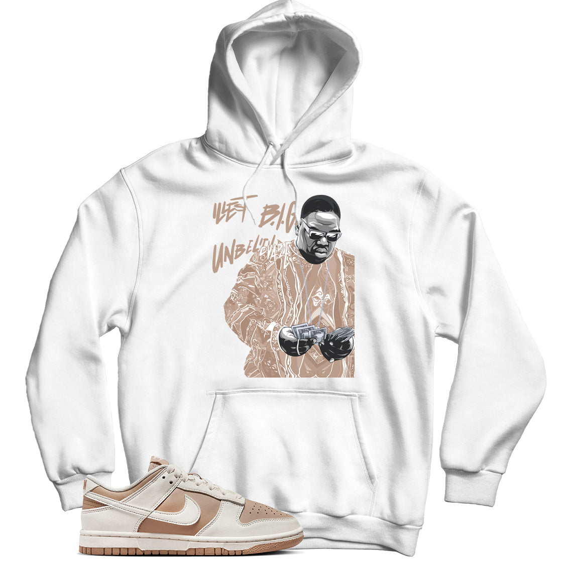 Dunk Low Next Nature Beige Sail hoodie