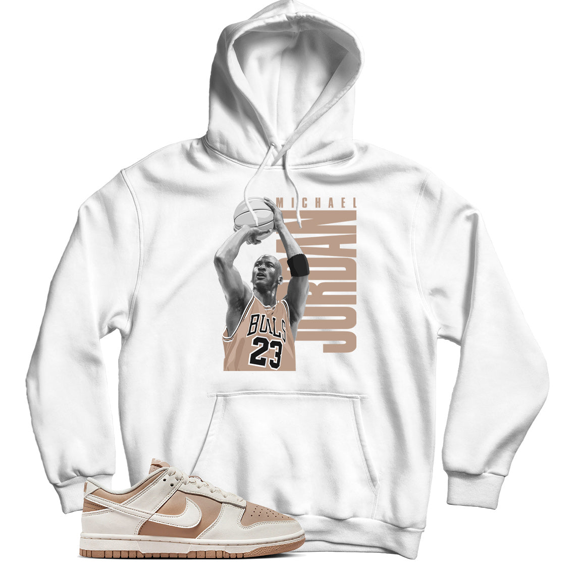 Dunk Low Next Nature Beige Sail hoodie