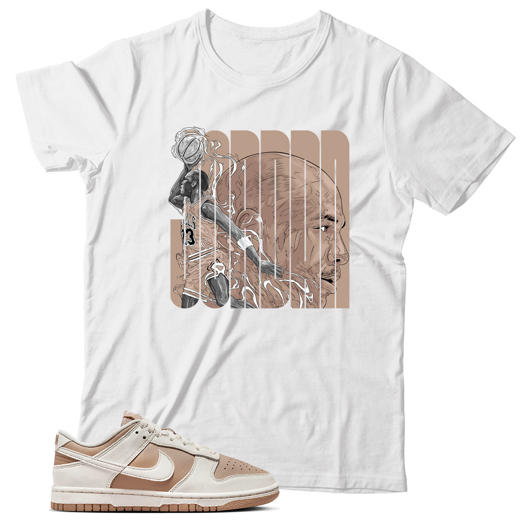 Dunk Low Beige Sail shirt