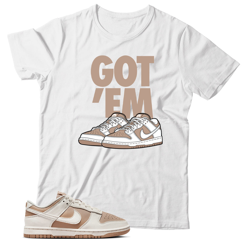 Dunk Low Next Nature Beige Sail shirt