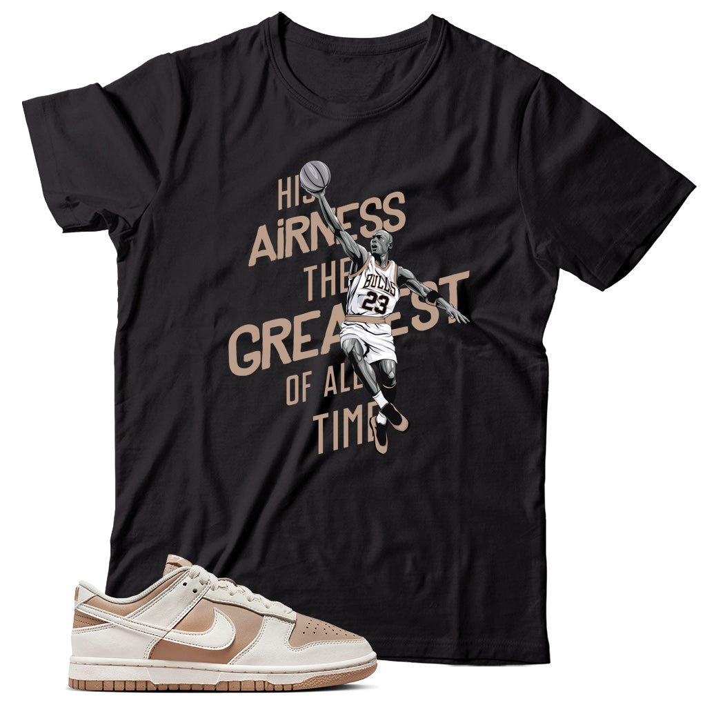 Dunk Low Beige Sail shirt