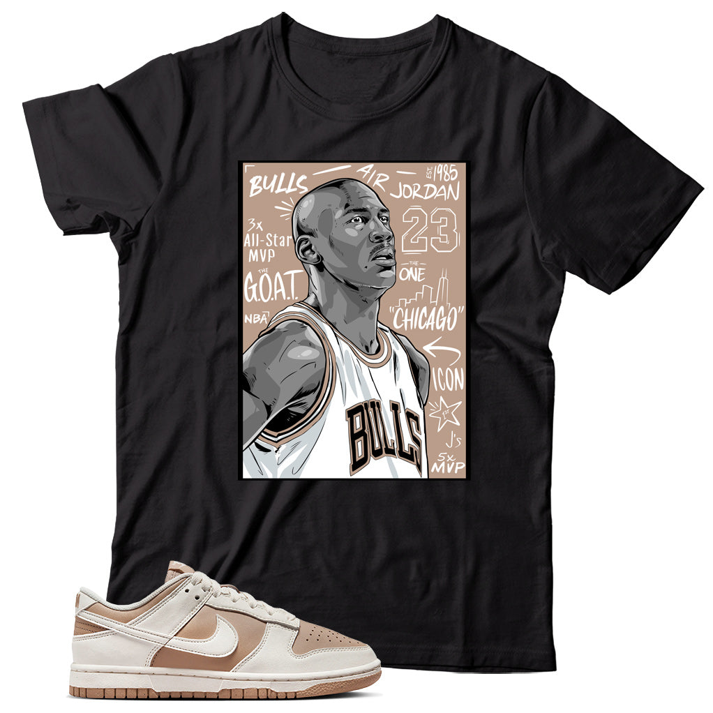 Dunk Low Beige Sail shirt