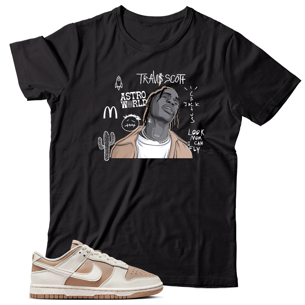 Dunk Low Beige Sail shirt