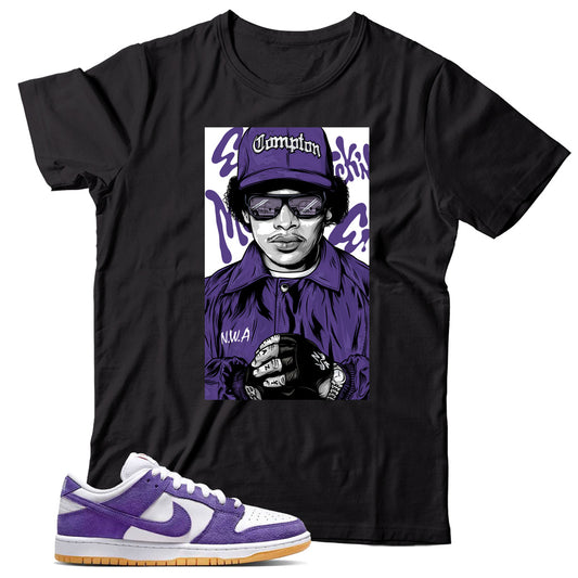 Dunk Low Pro ISO Label Court Purple  shirt