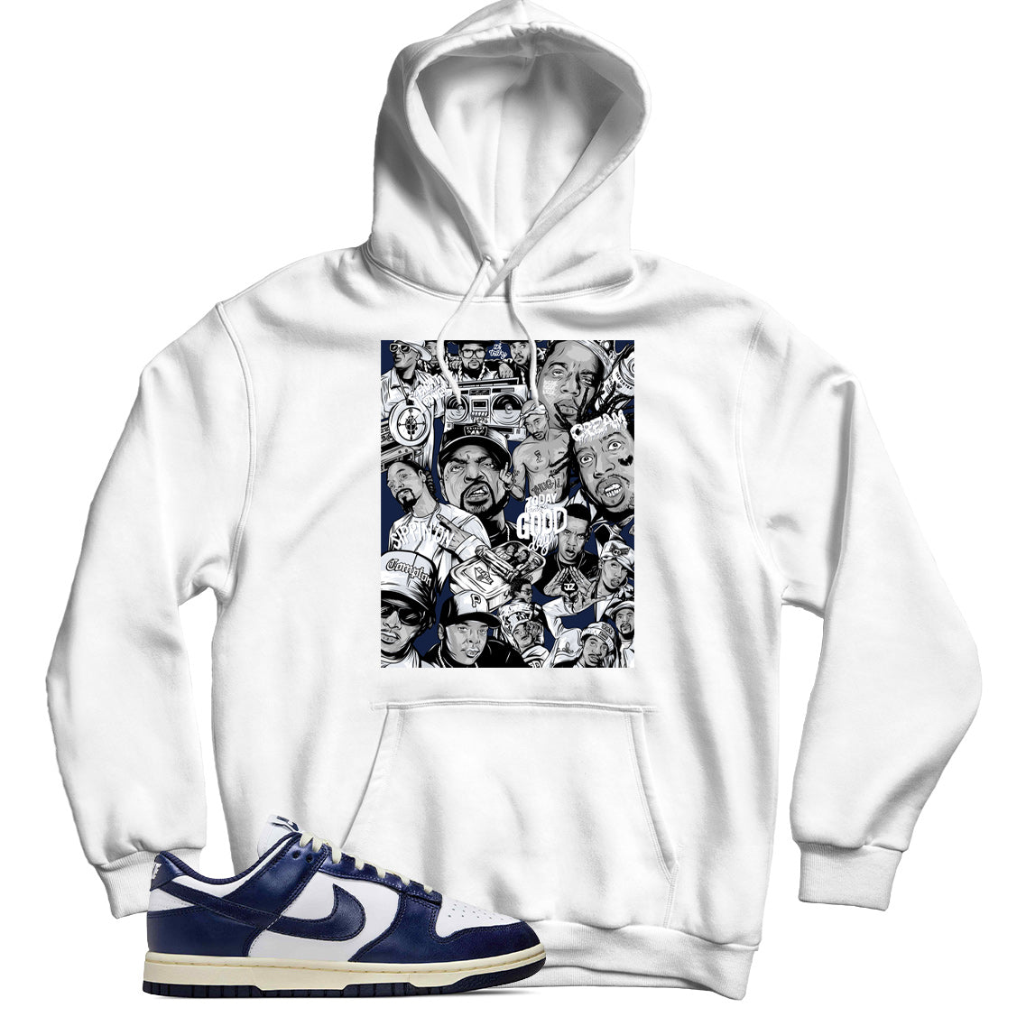 Dunk Low Vintage Navy hoodie