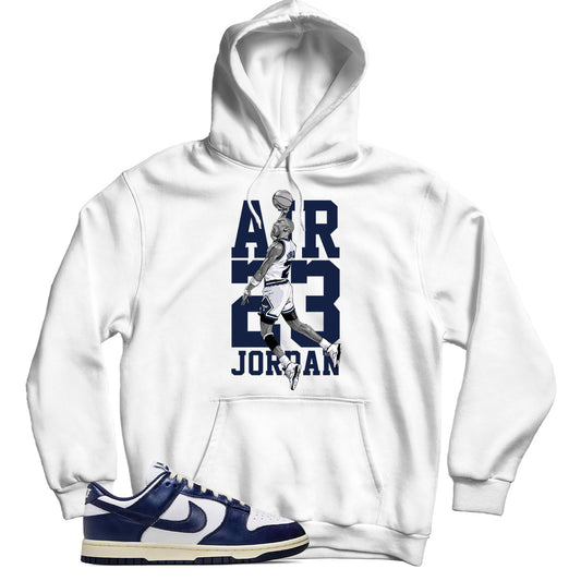 Dunk Low Vintage Navy hoodie