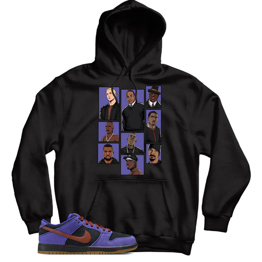 Hoodie Match Dunk Low Persian Violet