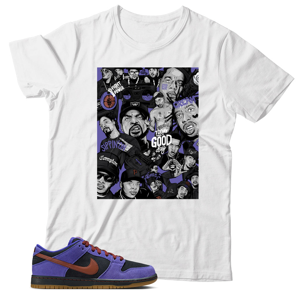 Dunk Low Persian Violet shirt