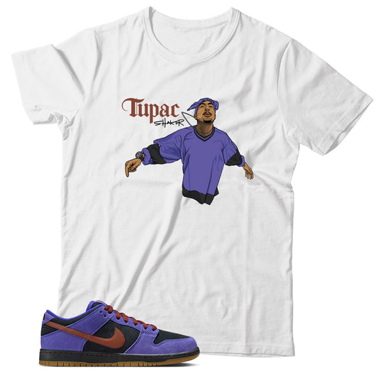 Dunk Low Persian Violet shirt
