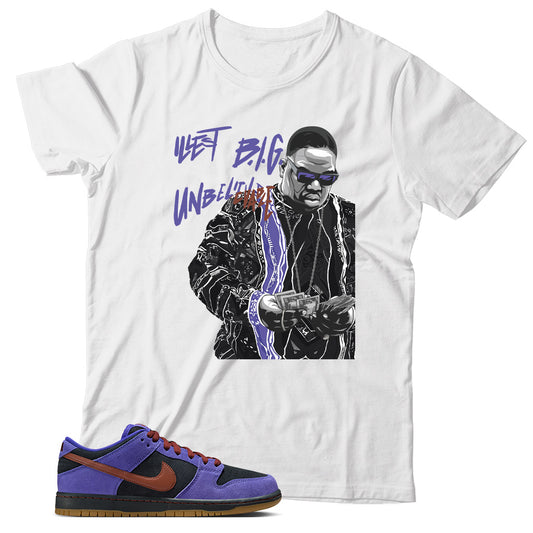 Dunk Low Persian Violet shirt