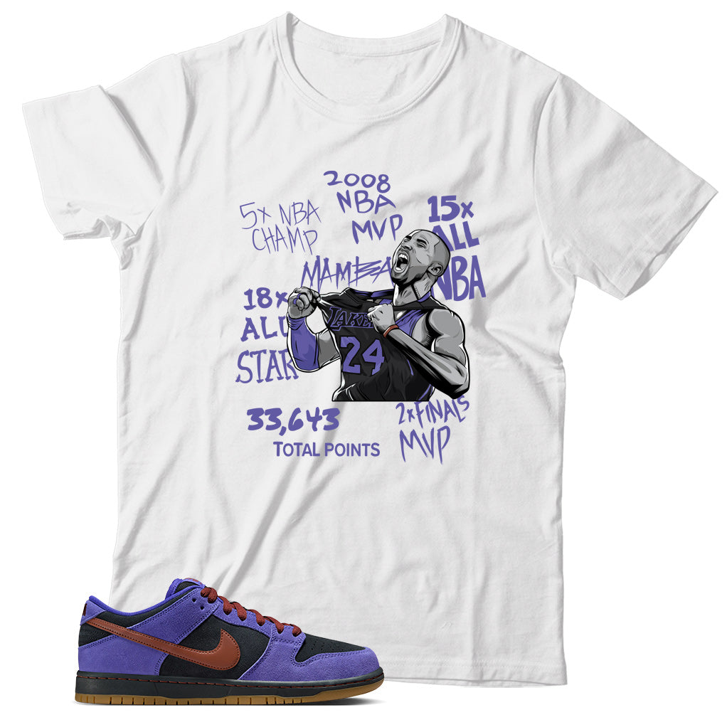 Shirt Match Dunk Low Persian Violet