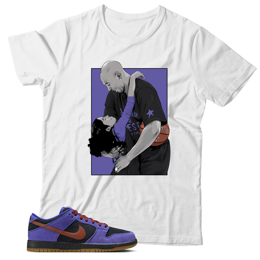 Shirt Match Dunk Low Persian Violet