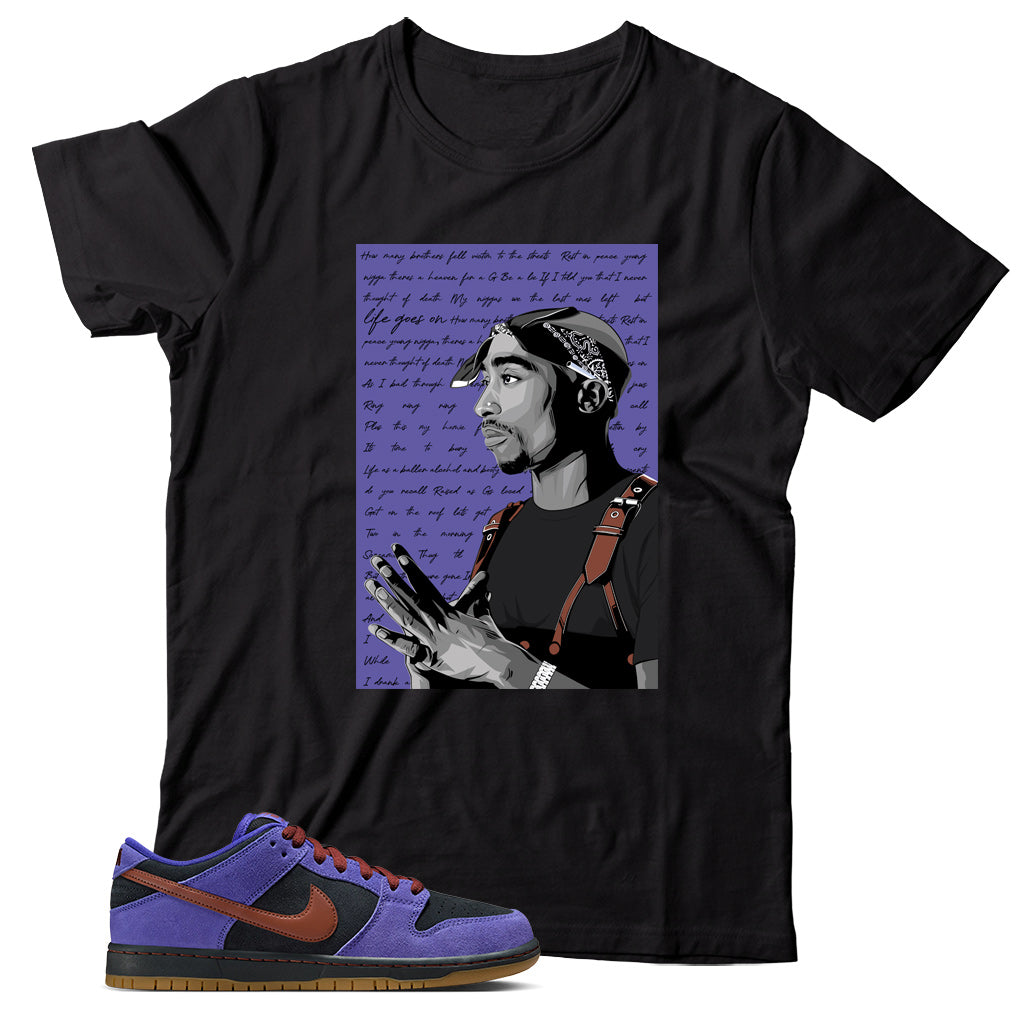 Dunk Low Persian Violet shirt
