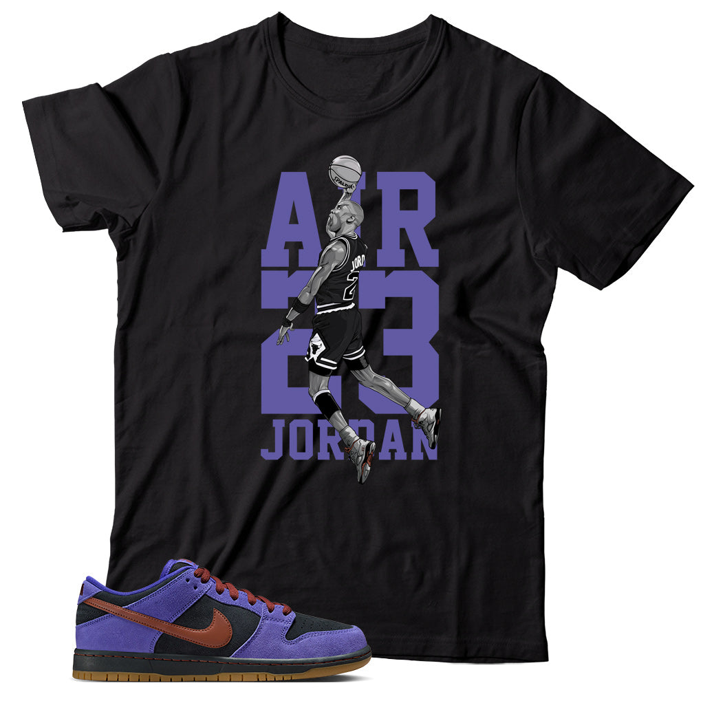 Dunk Low Persian Violet shirt