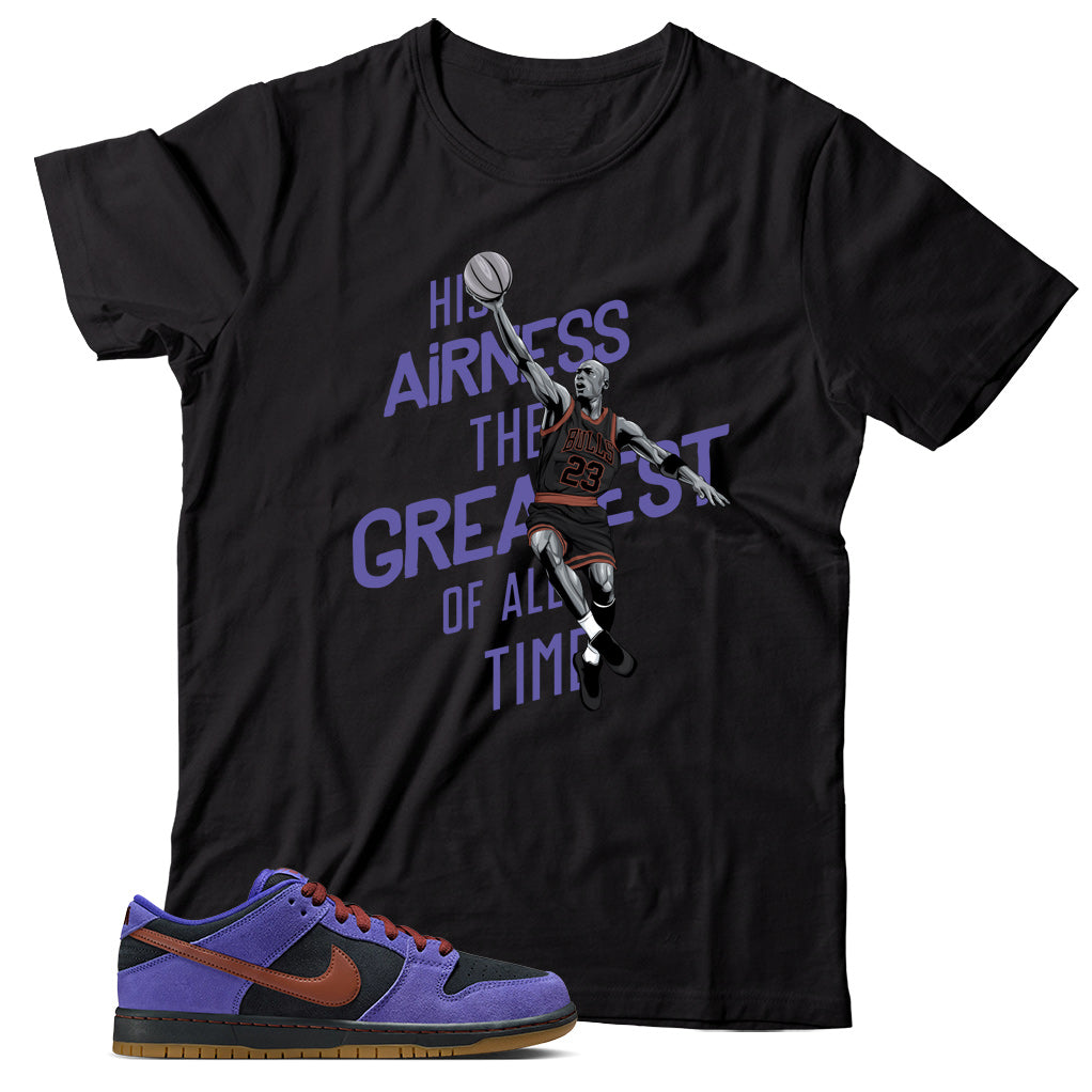 Dunk Low Persian Violet shirt