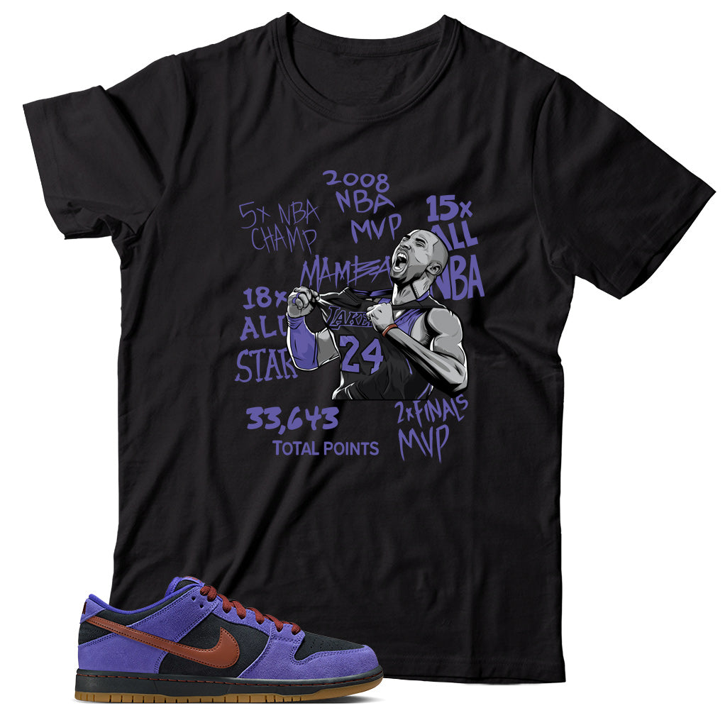 Dunk Low Persian Violet shirt