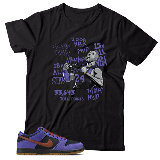 Dunk Low Persian Violet shirt