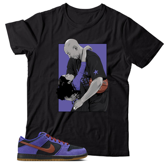 Dunk Low Persian Violet shirt