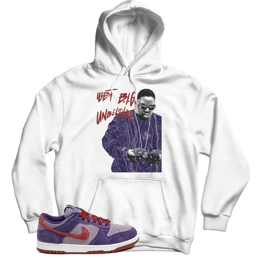 Dunk Low Plum hoodie