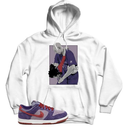 Hoodie Match Nike Dunk Low Plum