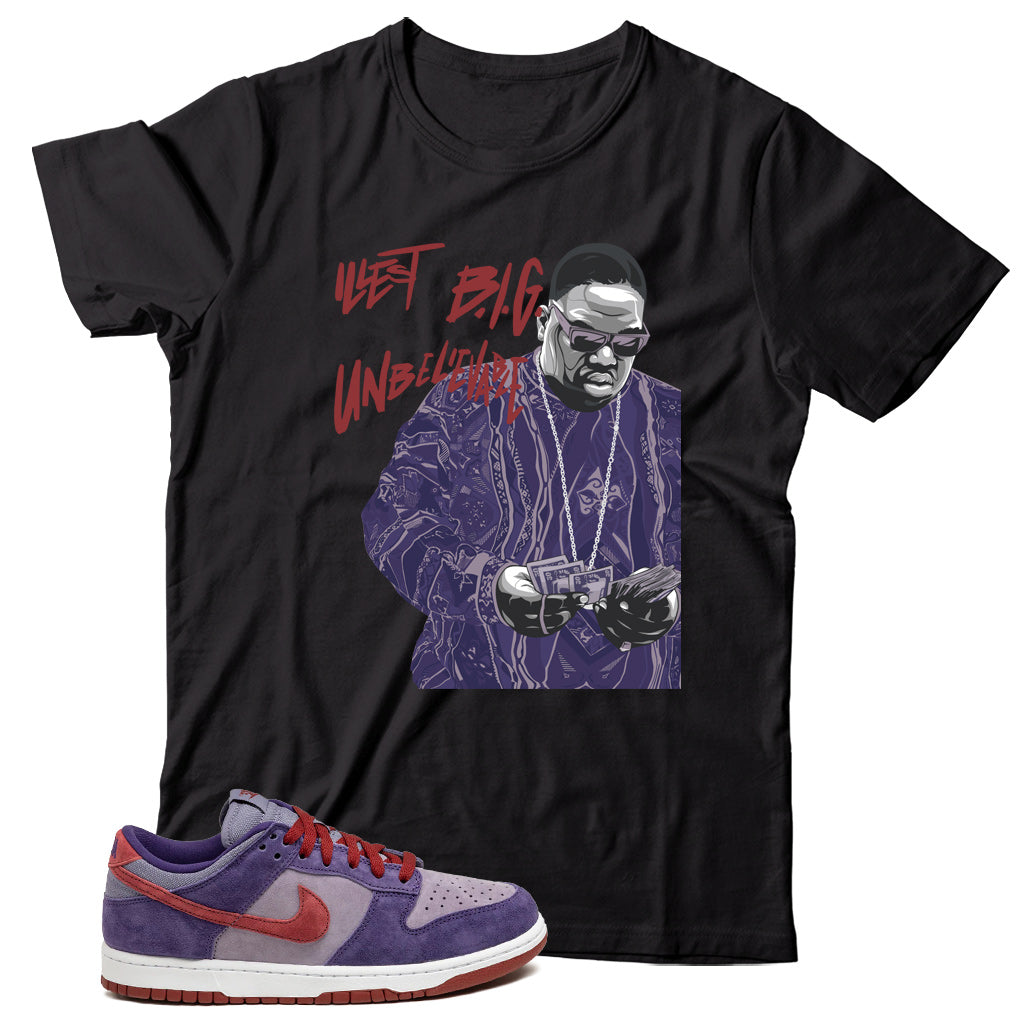 Dunk Low Plum shirt