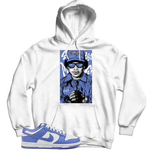 Polar Blue dunks hoodie