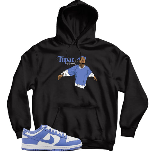 Polar Blue dunks hoodie