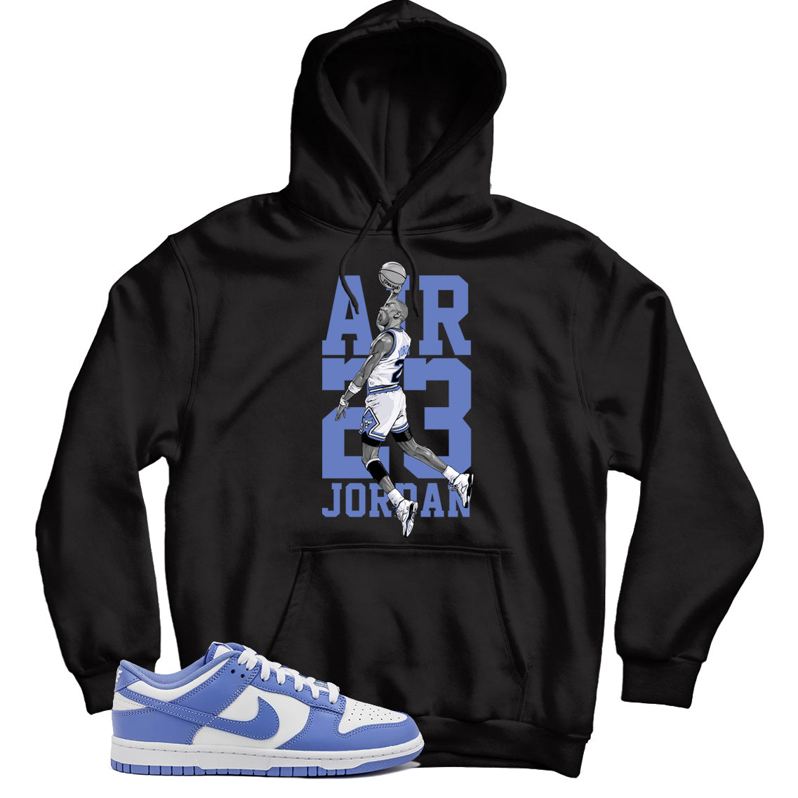 Dunk Low Polar Blue hoodie