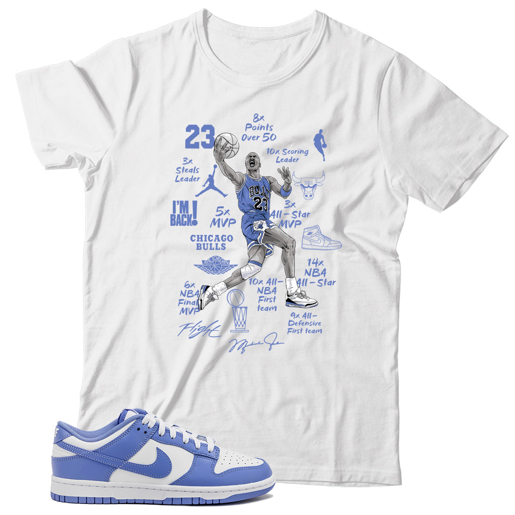 Dunk Low Polar Blue shirt